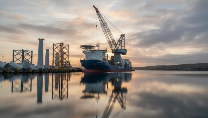 Проект Inch Cape: прибытие Seaway Alfa Lift усилит флот морской ветроэнергетики