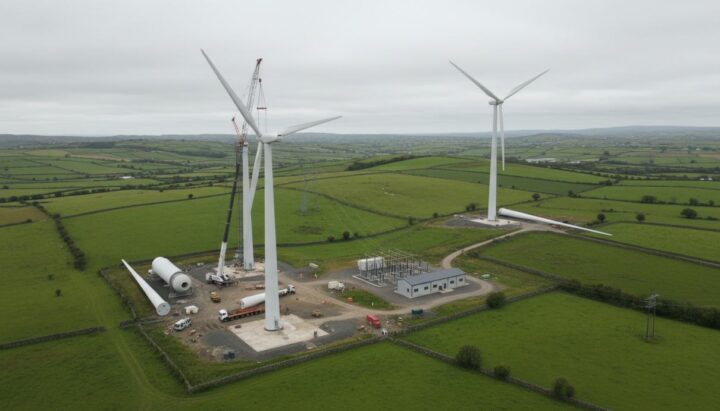 AFRY и Ecopower строят крупную ветроэлектростанцию в Ирландии: 84 МВт для энергосистемы