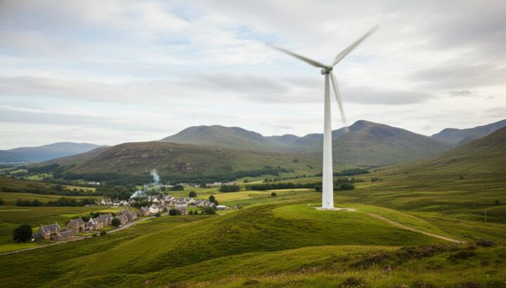 Ветротурбина Килбирни: общинная энергетика Шотландии становится самодостаточной