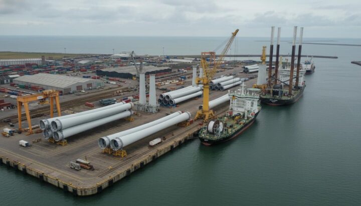 Морская ветроэнергетика Европы: амбициозный рост требует мощной поддержки портов и флота