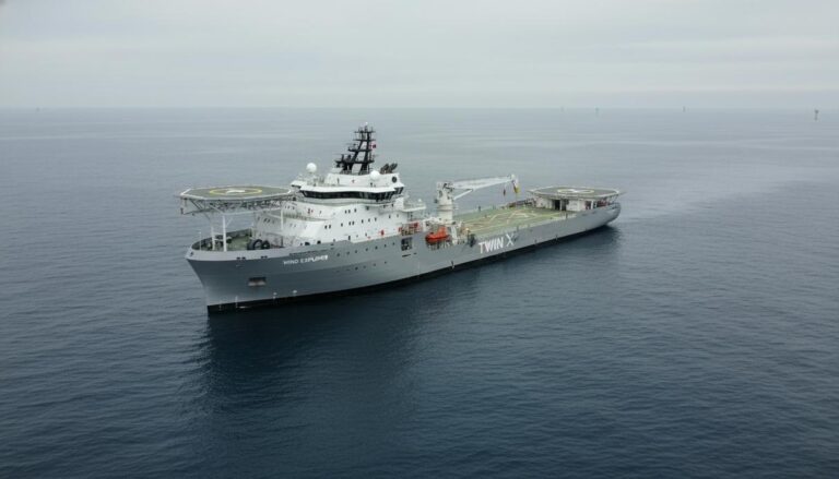 Новое судно для морской ветроэнергетики: в строй вступило Windea Carnot