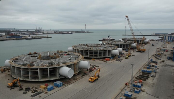 Британский порт Талбот: создание центра плавучей морской ветроэнергетики