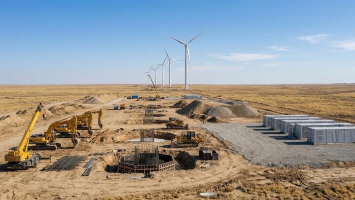 Гигаватт для Казахстана: началось строительство ВЭС &laquo;Мирный&raquo;