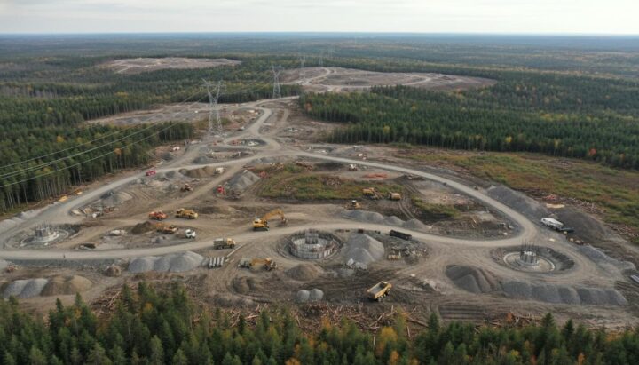 Строительство ветропарка в Квебеке: начало работ на объекте мощностью 196 МВт