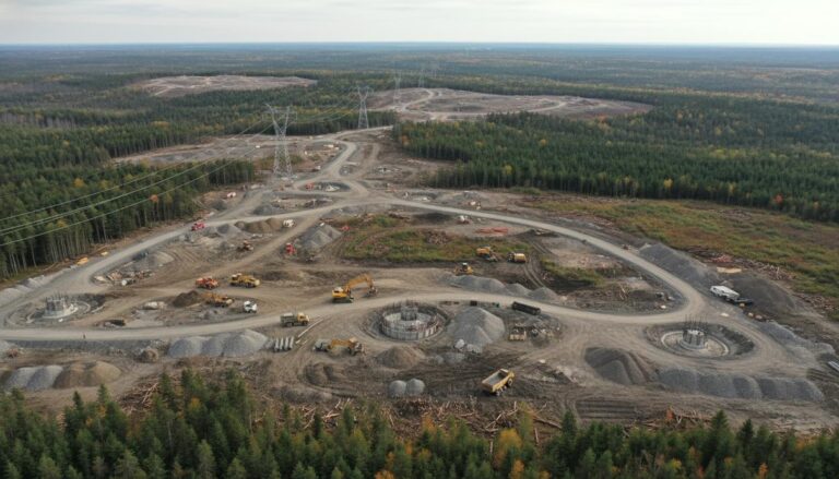 Строительство ветропарка в Квебеке: начало работ на объекте мощностью 196 МВт