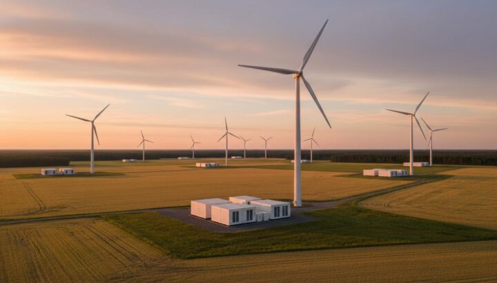 Downing интегрирует систему накопления энергии в ветропарк в Финляндии