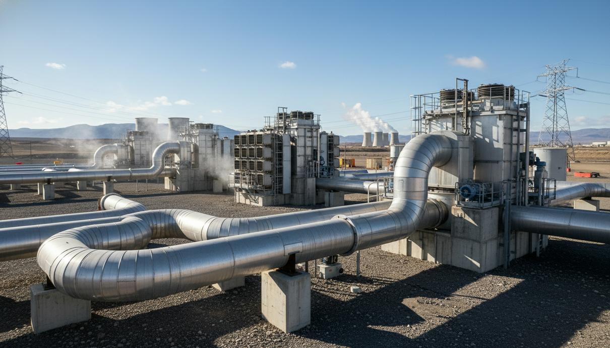 Tenaris и Green Therma займутся развитием геотермальной энергетики в Европе Специализированные промышленные трубы и геотермальное оборудование на технологической площадке под открытым небом