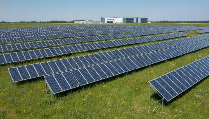 Statkraft монтирует первые панели на британской электростанции Соэй