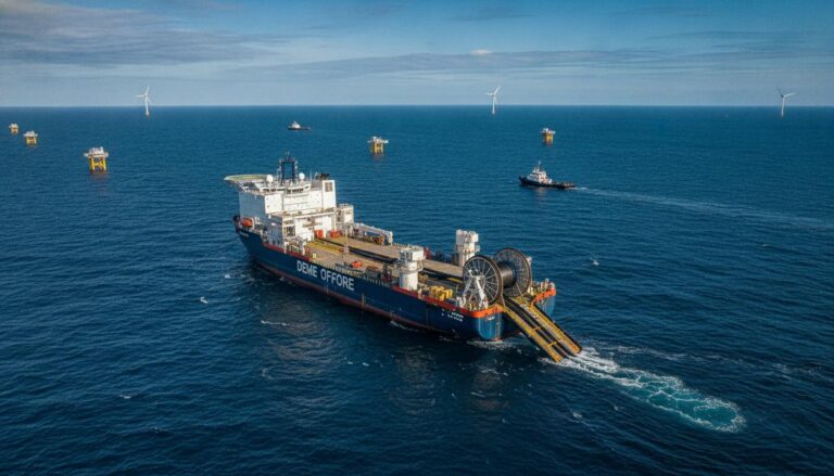 Boskalis проложит подводные кабели для ветропарка Zeevonk в Нидерландах